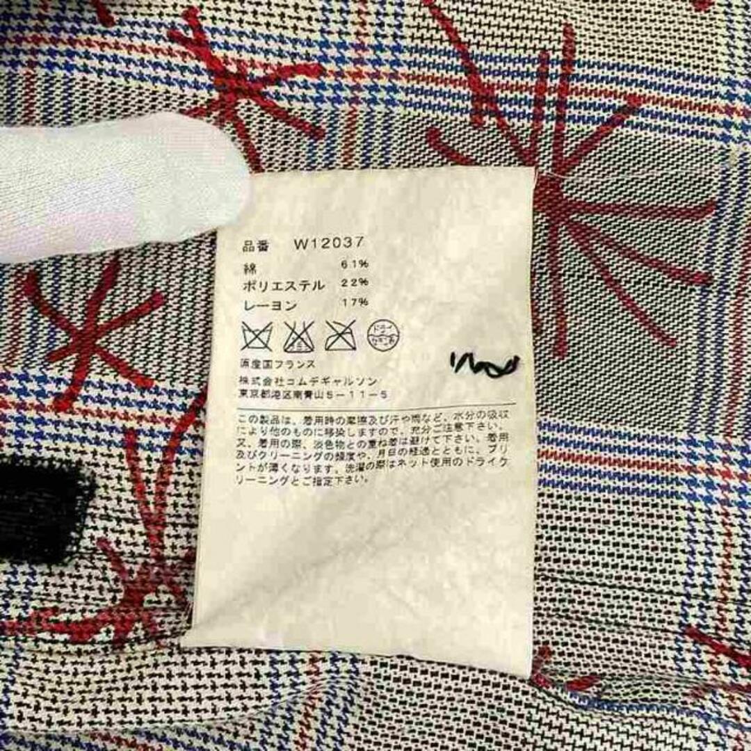 COMME des GARCONS SHIRT(コムデギャルソンシャツ)のCOMME des GARCONS SHIRT / コムデギャルソンシャツ | 顔料プリント グレンチェック 3B テーラードジャケット | M | グレー | メンズ メンズのジャケット/アウター(その他)の商品写真