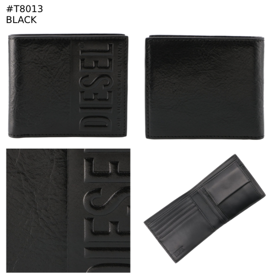 DIESEL - ディーゼル DIESEL 財布 二つ折り DSL 3D 折りたたみ DIESEL - ディーゼル DIESEL 財布 二つ折り DSL 3D 折りたたみ