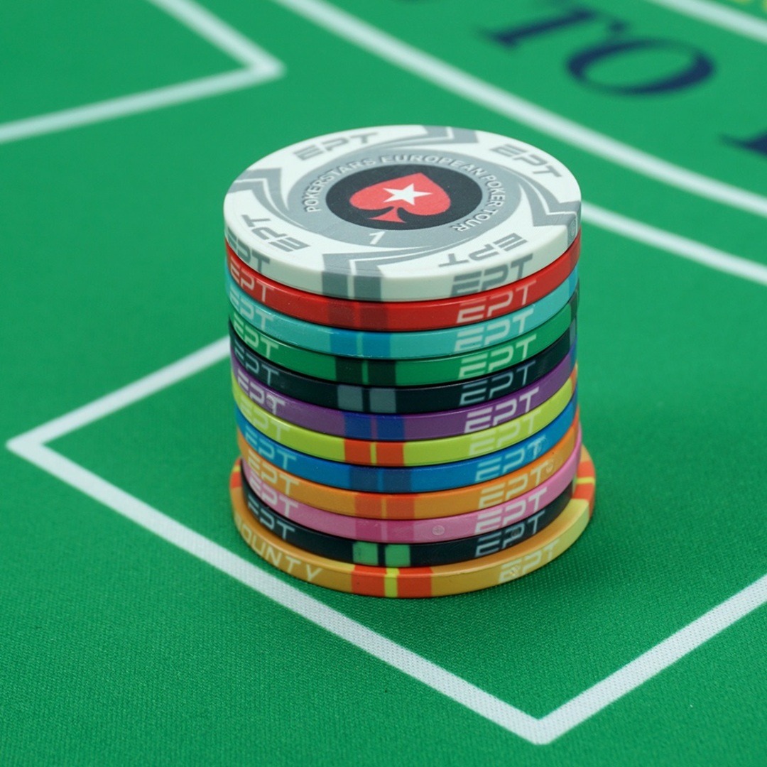 EPT ポーカーチップ $100,000-25枚  エンタメ/ホビーのテーブルゲーム/ホビー(トランプ/UNO)の商品写真