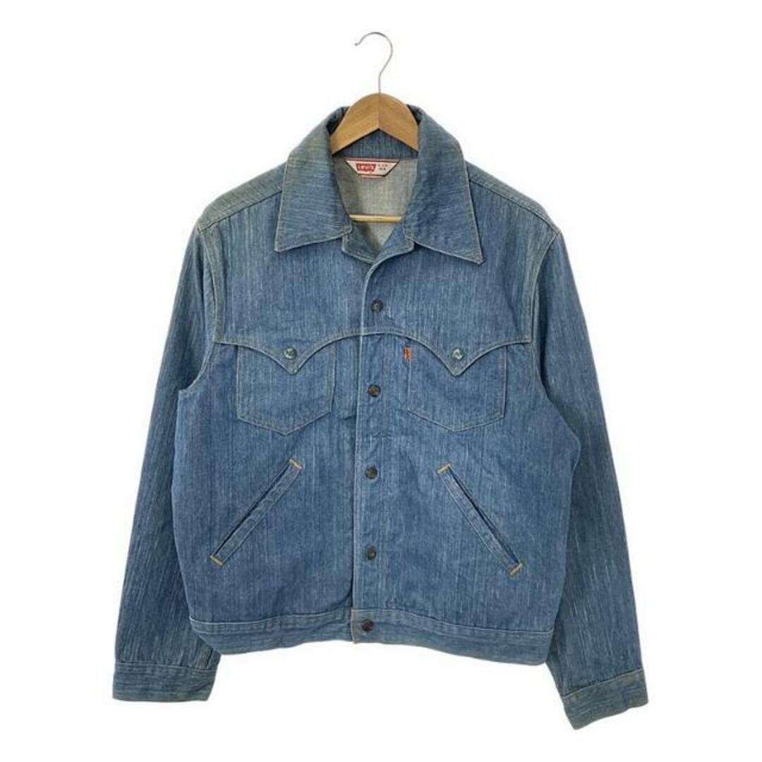 Levi's(リーバイス)のLevi's / リーバイス | 70s ヴィンテージ 70509-2913 オレンジタブ ウエスタンヨーク デニムジャケット | 44 | インディゴ | メンズ メンズのジャケット/アウター(その他)の商品写真