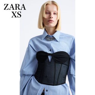 ザラ(ZARA)のZARA チュール コルセット X MAISON SPECIAL(ベアトップ/チューブトップ)