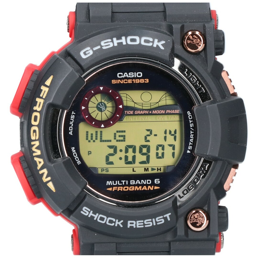 G-SHOCK(ジーショック)のジーショック 【美品】GWF-1035F-1JR FROGMAN フロッグマン 35th Anniversary 35周年記念 マグマオーシャン マルチバンド6 タフソーラー電波 メンズの時計(腕時計(デジタル))の商品写真
