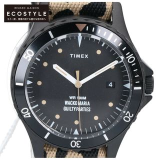 タイメックス(TIMEX)のタイメックス x WACO MARIA ワコマリア x END. エンド 【新品同様】TWG062400 Navi 38 レオパード柄バンド クオーツ ウォッチ(腕時計(アナログ))