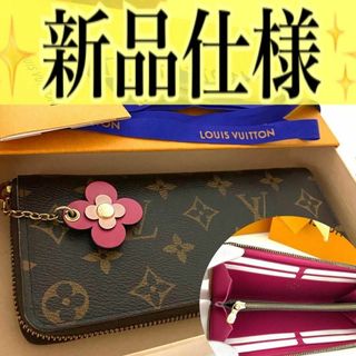 ルイヴィトン(LOUIS VUITTON)の✨新品仕様✨ルイ ヴィトン ポルトフォイユ クレマンス フラワー ピンク(財布)