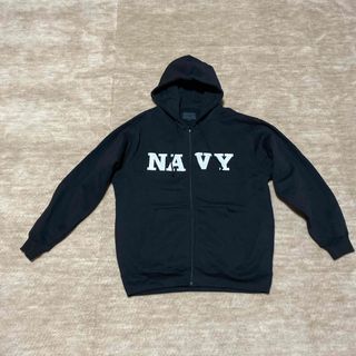 フルジップパーカー（NAVY）　レプリカ(パーカー)