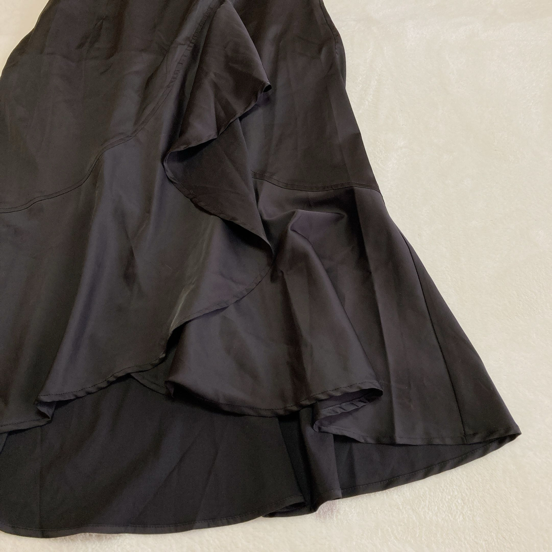 GRL(グレイル)のp214.1 グレイル　GRL マーメイドフレアスカート[gc60] ブラック レディースのスカート(ロングスカート)の商品写真