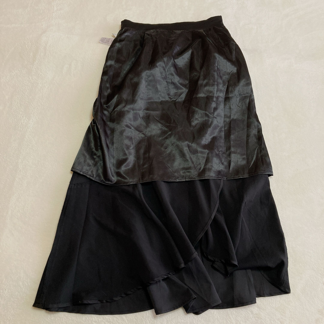 GRL(グレイル)のp214.1 グレイル　GRL マーメイドフレアスカート[gc60] ブラック レディースのスカート(ロングスカート)の商品写真