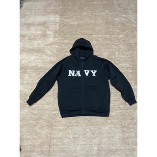 フルジップパーカー（NAVY）　レプリカ(パーカー)