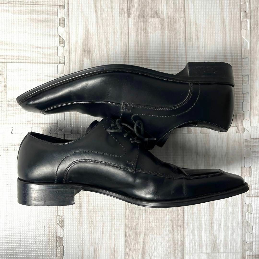 MICHIKO LONDON(ミチコロンドン)の良品 MICHIKO LONDON ビジネスシューズ 革靴 24.5 ブラック メンズの靴/シューズ(ドレス/ビジネス)の商品写真
