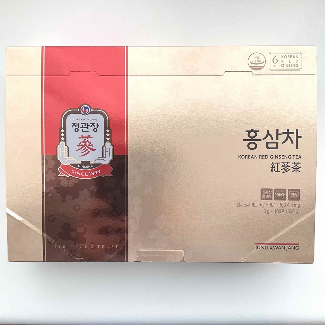 正官庄　紅参茶 3g  お試し7包　1日1杯　1週間 食品/飲料/酒の健康食品(健康茶)の商品写真