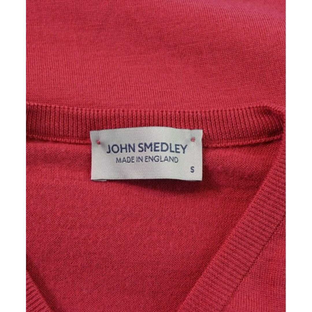 JOHN SMEDLEY(ジョンスメドレー)のJOHN SMEDLEY ジョンスメドレー ニット・セーター S 赤系 【古着】【中古】 メンズのトップス(ニット/セーター)の商品写真