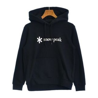 snow peak スノーピーク パーカー 1(S位) 黒 【古着】【中古】