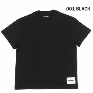 ジルサンダー(Jil Sander)のレディース ロゴ半袖Tシャツ 1枚単品,BLACK,S(Tシャツ(半袖/袖なし))
