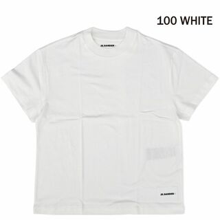 ジルサンダー(Jil Sander)のレディース ロゴ半袖Tシャツ 1枚単品,WHITE,M(Tシャツ(半袖/袖なし))