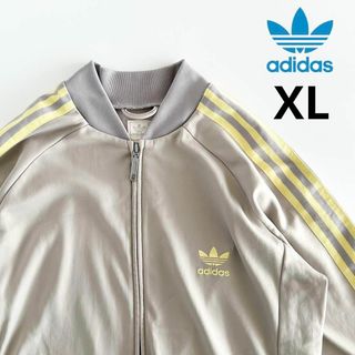 アディダス(adidas)のadidas originals トラックジャケット XL 国旗タグ 90s 黄(ジャージ)