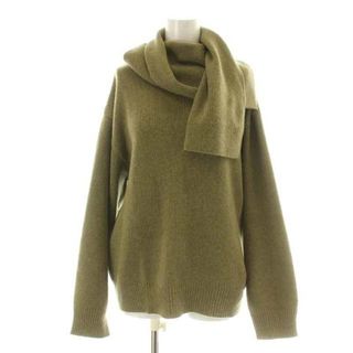 アザー(other)のイロット ニット Scarf Neck knit セーター 長袖 F オリーブ(ニット/セーター)