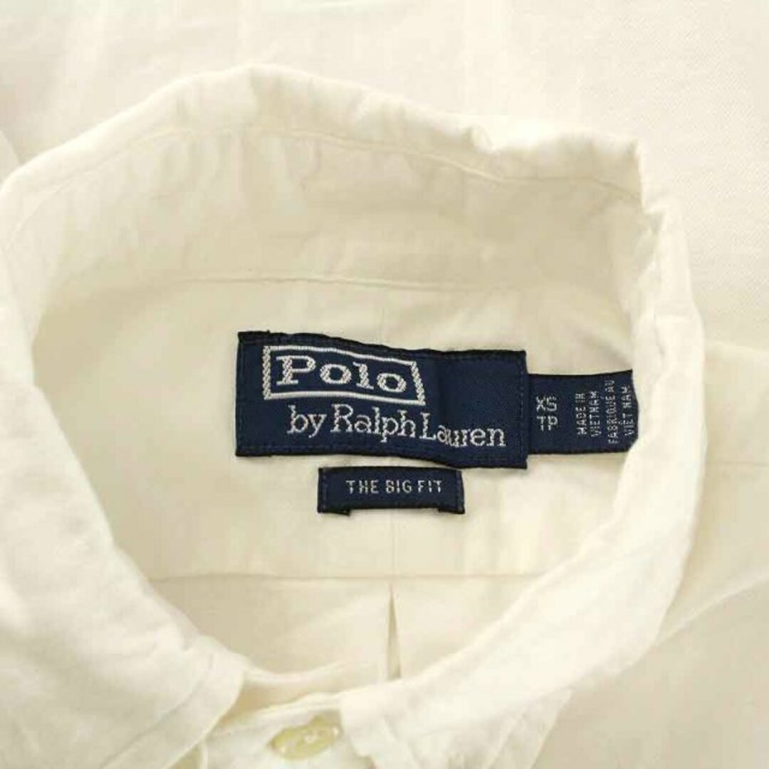 POLO RALPH LAUREN(ポロラルフローレン)のPolo by Ralph Lauren ボタンダウンシャツ 長袖 XS 白 メンズのトップス(シャツ)の商品写真