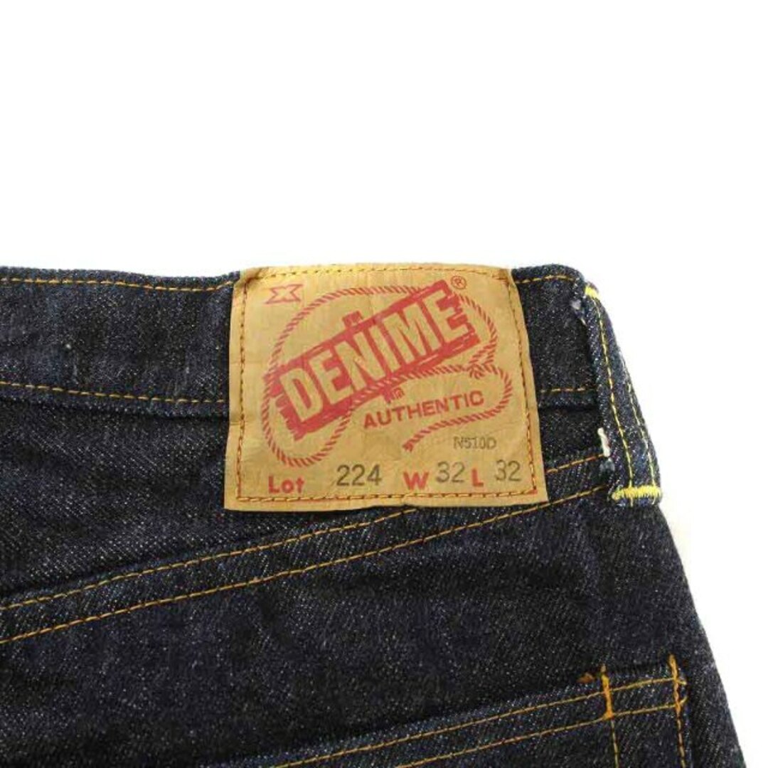 DENIME(ドゥニーム)のDENIME 224 66モデル デニムパンツ ジーンズ W32 L32 L 紺 メンズのパンツ(デニム/ジーンズ)の商品写真