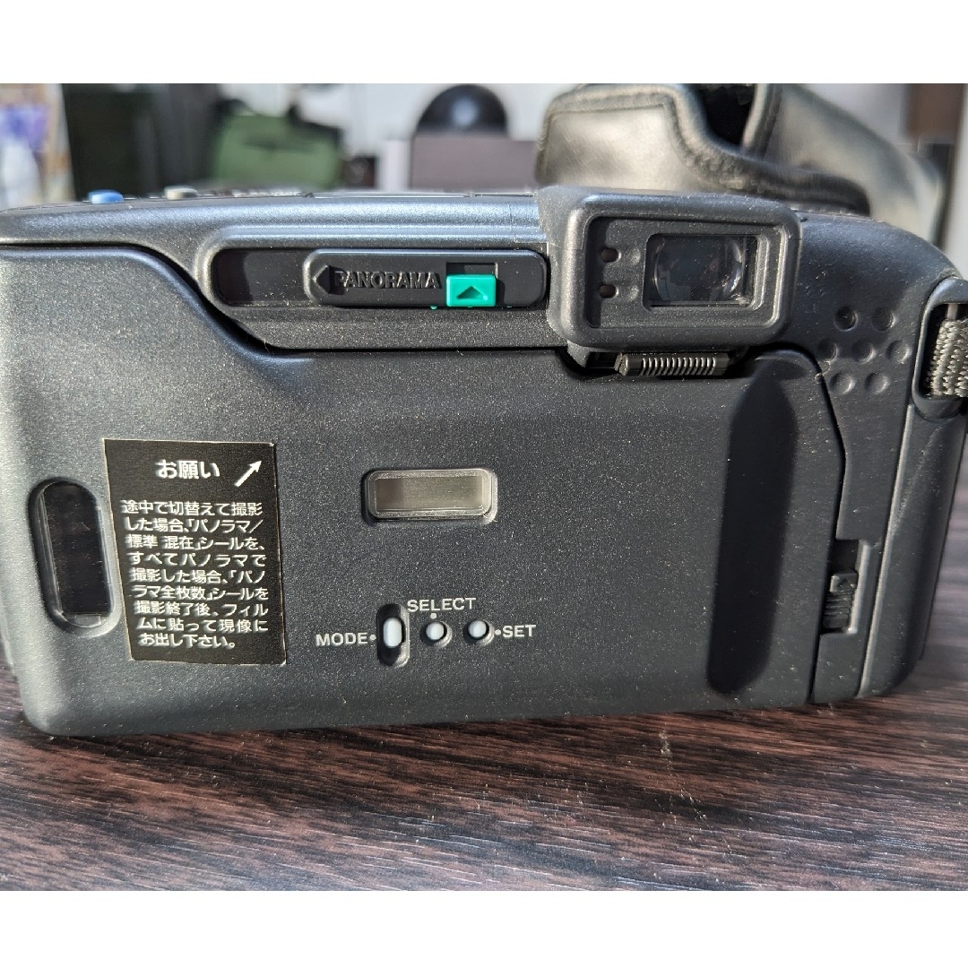 OLYMPUS(オリンパス)のOLYMPUS IZM 220 panorama zoom フィルムカメラ スマホ/家電/カメラのカメラ(フィルムカメラ)の商品写真