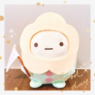 新品　すみっコぐらし みにっコとあそぼ ぬいぐるみ　たぴおか（イエロー）(キャラクターグッズ)