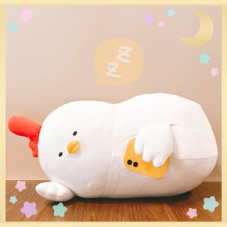 新品　毎日でぶどり　もちもちぐうたらぬいぐるみＸＬ　プレミアム(キャラクターグッズ)