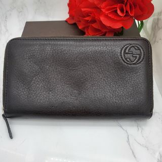 グッチ 長財布(メンズ)（ブラウン/茶色系）の通販 200点以上 | Gucciの