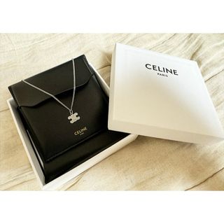 セリーヌ(celine)の最終値下げ‼️CELINE トリオンフ ラインストーン ネックレス (ネックレス)