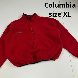 Columbia - Columbia コロンビア　フリース　ハーフジップ　USA XL オールド