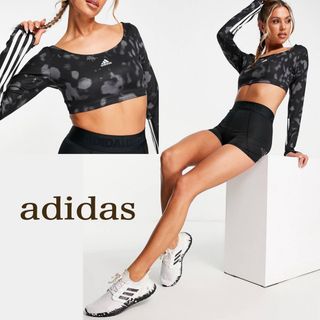 アディダス(adidas)の【ピピピー助様】adidasトップス& FILA ゼブラ柄セットアップ(カットソー(長袖/七分))