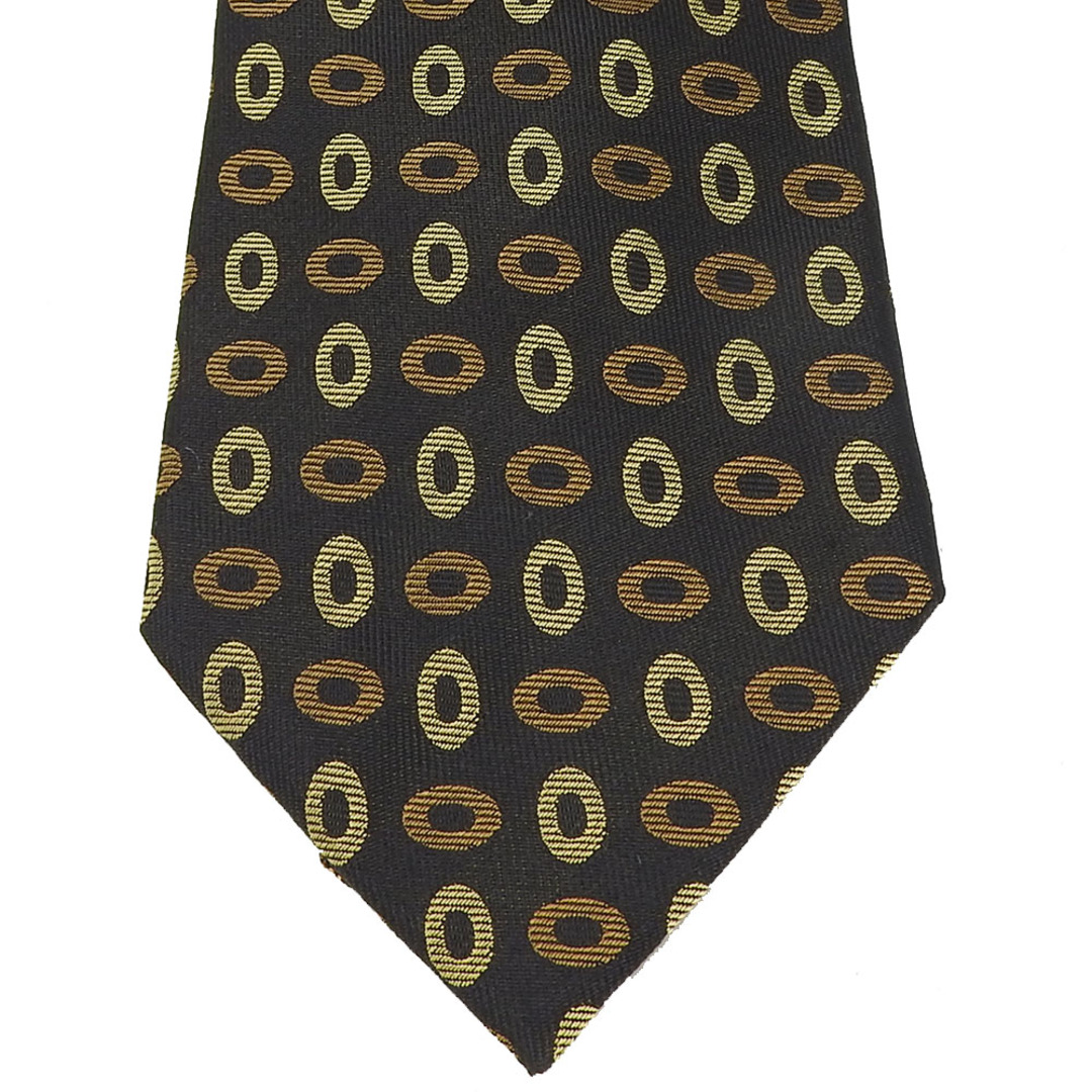FENDI(フェンディ)の【中古】フェンディ ネクタイ シルク100％ ブラック おしゃれ アパレル 小物 ビジネスマン 紳士 メンズ 男性  FENDI necktie silk business メンズのファッション小物(ネクタイ)の商品写真
