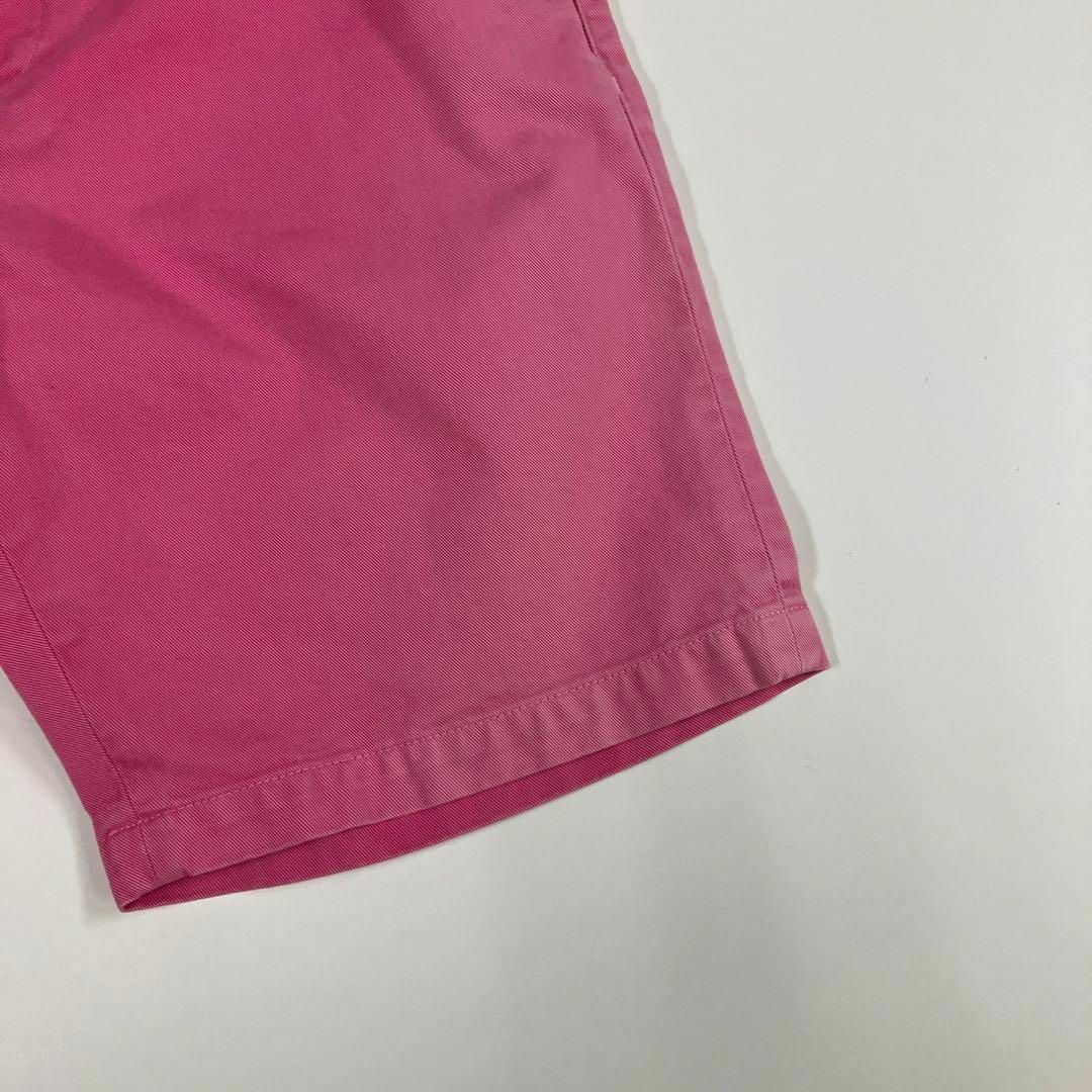 XLARGE(エクストララージ)のエクストララージ　ショートパンツ　ピンク　フェード　オールド　34 古着 メンズのパンツ(ショートパンツ)の商品写真