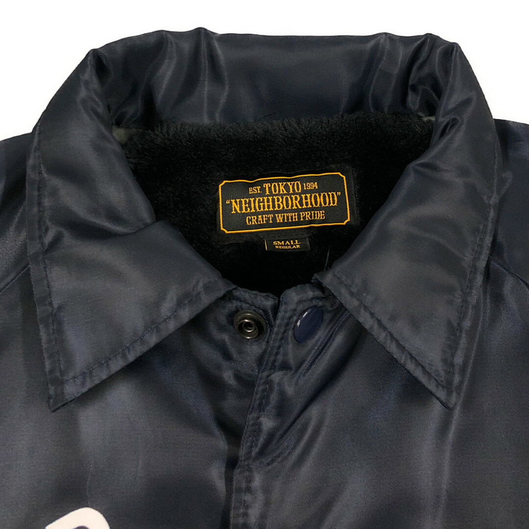 NEIGHBORHOOD(ネイバーフッド)のNEIGHBORHOOD ネイバーフッド 17AW NBHD-X / E-JKT 裏地ボア コーチジャケット ネイビー サイズS 正規品 / 32604 メンズのジャケット/アウター(その他)の商品写真