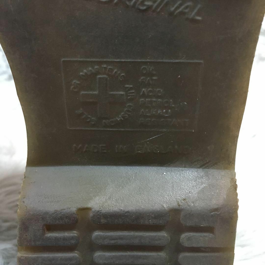 激レア 希少 ドクターマーチン ショートブーツ 英国製 パイソン 8ホール レディースの靴/シューズ(その他)の商品写真