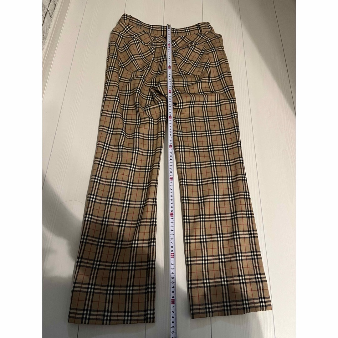 BURBERRY BLUE LABEL(バーバリーブルーレーベル)のBurberry ノバチェック　パンツ　38 レディースのパンツ(その他)の商品写真