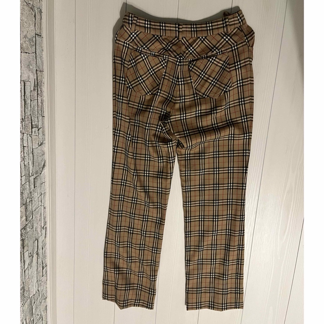 BURBERRY BLUE LABEL(バーバリーブルーレーベル)のBurberry ノバチェック　パンツ　38 レディースのパンツ(その他)の商品写真