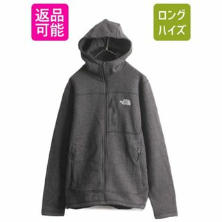 ザノースフェイス(THE NORTH FACE)のUS企画 ノースフェイス ゴードン ライオンズ パーカー ジャケット メンズ M / The North face アウトドア フリース セーター フルジップ 灰(ブルゾン)