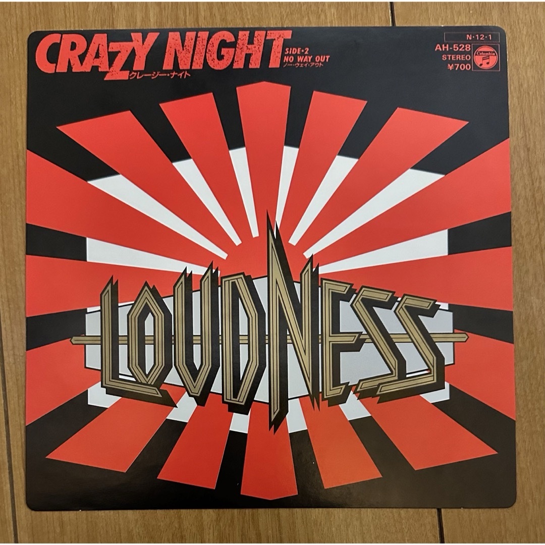 【確認済】 Loudness ラウドネス Crazy Nightクレイジーナイト エンタメ/ホビーのCD(ポップス/ロック(邦楽))の商品写真