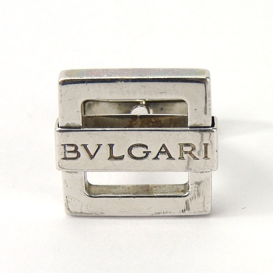 BVLGARI(ブルガリ)の【中古】ブルガリ カフリンクス カフスボタン シルバー 925 アクセサリー ジュエリー 小物 大人 スーツ おしゃれ メンズ 男性 BVLGARI jewelry Accessories cuffs メンズのファッション小物(カフリンクス)の商品写真