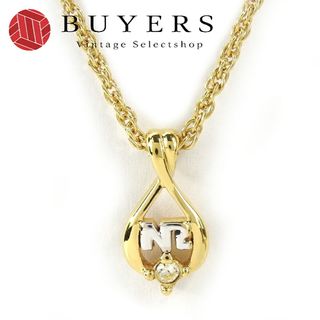 ニナリッチ(NINA RICCI)の【中古】 ニナ リッチ ネックレス ラインストーン ゴールド シルバー メッキ アクセサリー ジュエリー かわいい オシャレ 小物 レディース 女性 NINA RICCI Accessories necklace gp(ネックレス)