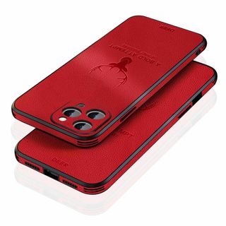 【色: レッド】JOOBOY iPhone15 pro max ケース 耐衝撃 (その他)