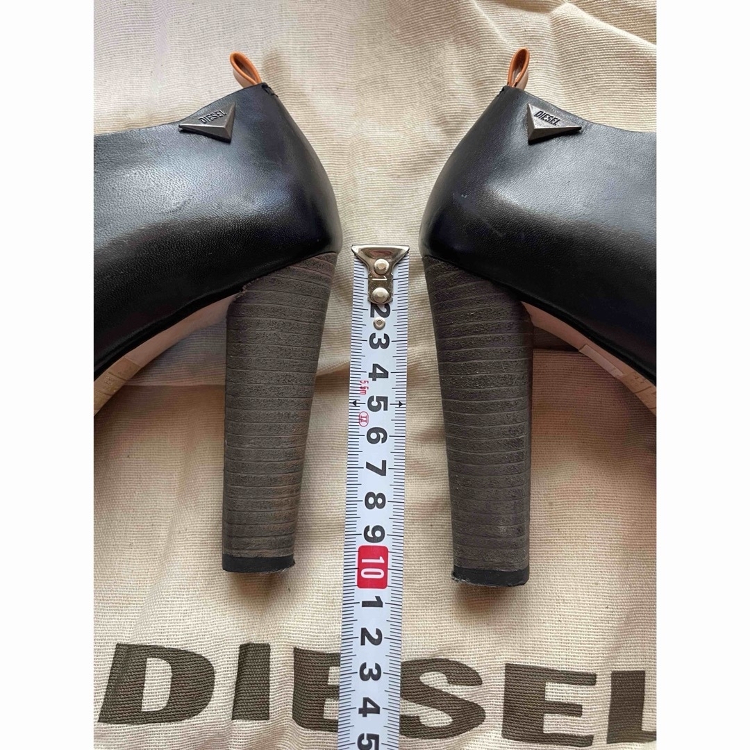 DIESEL(ディーゼル)のDIESEL ハイヒール　黒 レディースの靴/シューズ(ハイヒール/パンプス)の商品写真