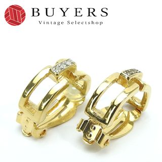 ニナリッチ(NINA RICCI)の【中古】ニナ リッチ イヤリング ラインストーン ゴールド メッキ アクセサリー ジュエリー かわいい オシャレ 小物 レディース 女性 NINA RICCI Accessories Earrings gp(イヤリング)