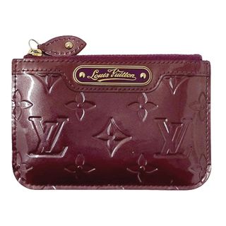 ルイヴィトン(LOUIS VUITTON)のルイ ヴィトン LOUIS VUITTON 財布 モノグラム ヴェルニ レディース ブランド コインケース 小銭入れ ポシェット クレ ヴィオレット M93560 パープル おしゃれ コンパクト キーリング付き 【中古】(コインケース)