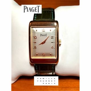 ピアジェ(PIAGET)のPIAGET - Rectangle Un Lanchenne-K18PG(腕時計(アナログ))