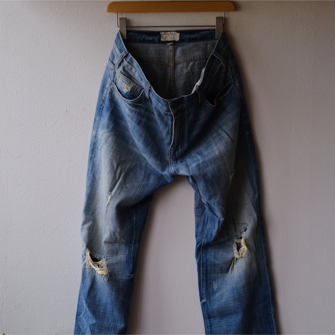 Current Elliott(カレントエリオット)のCURRENT/ELLIOTTカレントエリオット THE DAD JEAN 27 レディースのパンツ(デニム/ジーンズ)の商品写真