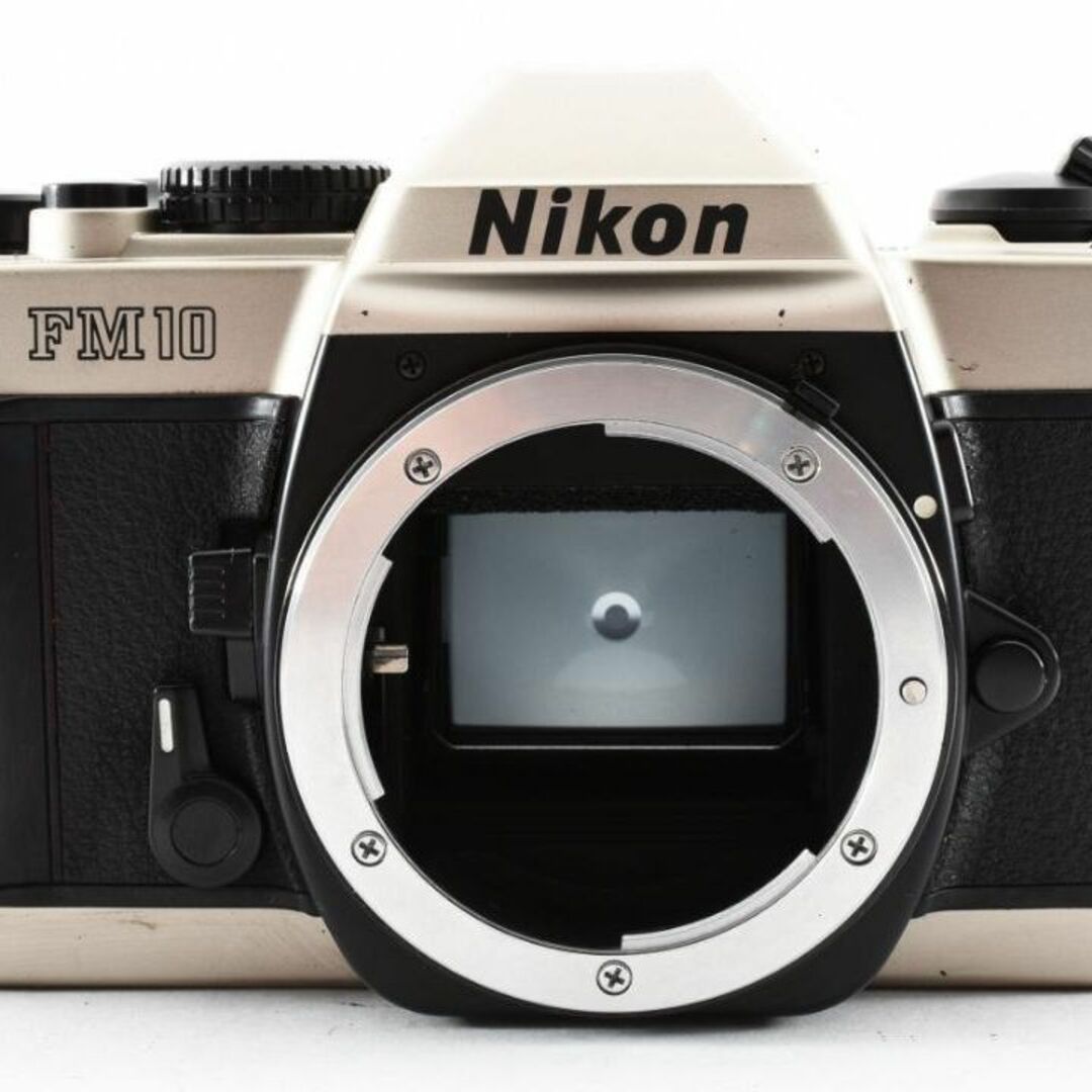 Nikon - 美品 NIKON ニコン FM10 フィルム モルト新品交換済 C425の 