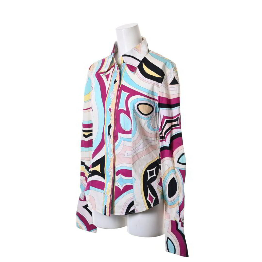 EMILIO PUCCI(エミリオプッチ)のEMILIO PUCCI ストレッチ シャツ レディースのトップス(シャツ/ブラウス(長袖/七分))の商品写真