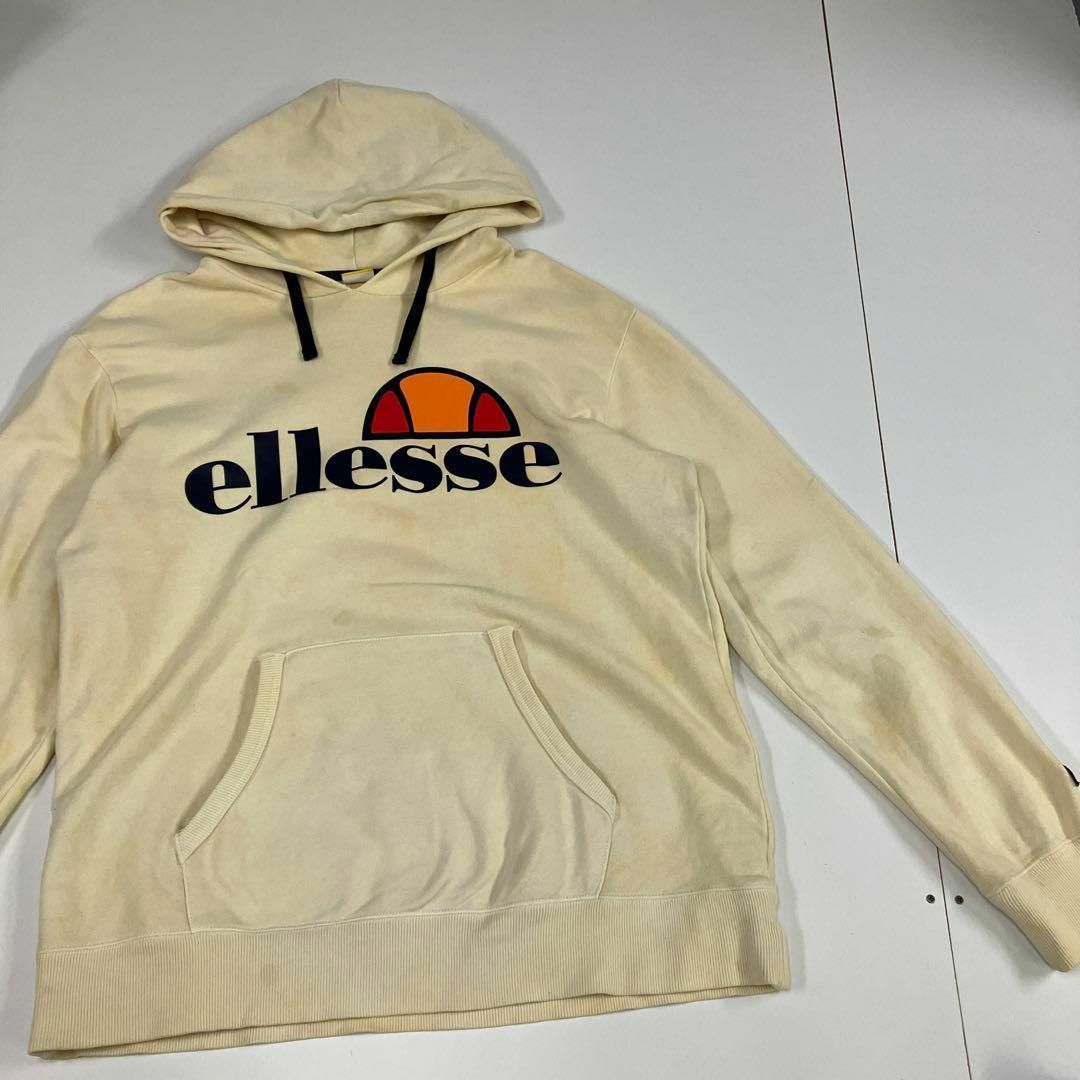 ellesse(エレッセ)のellesse エレッセ　古着　パーカー　フェード　デカロゴ　プルオーバー メンズのトップス(パーカー)の商品写真