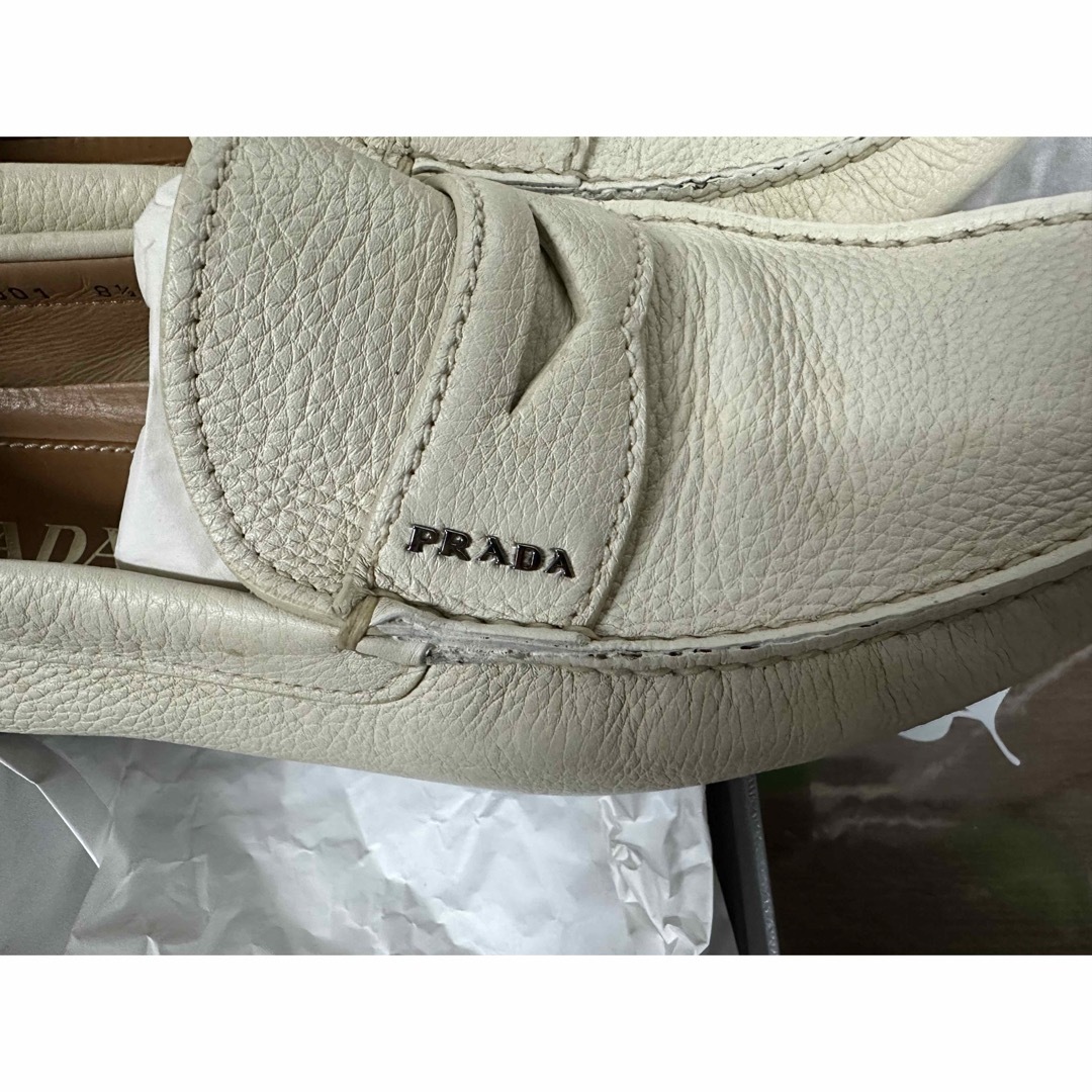 PRADA(プラダ)のPRADAプラダ 新品ロゴ金具付き ドライビングシューズ メンズの靴/シューズ(その他)の商品写真