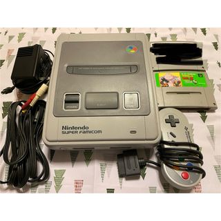 スーパーファミコン本体&カセットセット(家庭用ゲーム機本体)